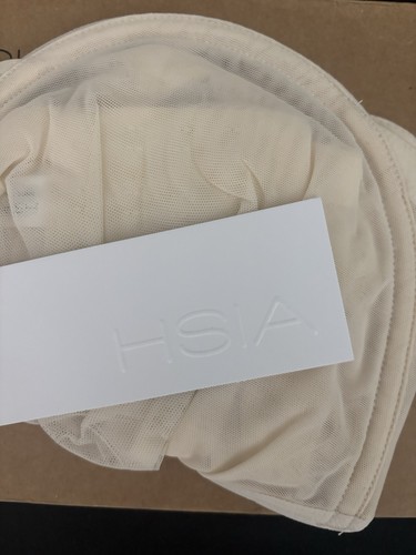 HSIA Minimizer BH ungefüttert ungepolstert transparent Bügel Damen 38D Nude Neu - Bild 5 von 5