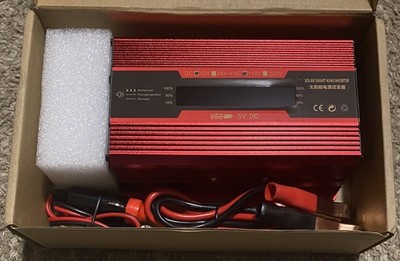 Foval DC To AC Solar Smart King Red Power Inverter - SP1