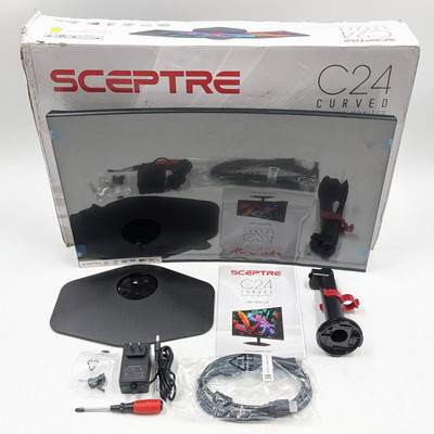 Sceptre C24 Curved Gaming Monitor 23.6'' 1920 x 1080 100Hz 5ms LCD (C248W-FW100T)
