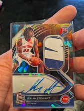 Isaiah Stewart Rookie Patch Auto /35