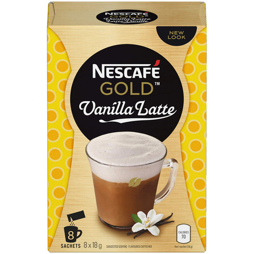 Nescafe Cappuccino Vanille, 8ct Box /18g/ (6er Pack) {Importiert aus Kanada} - Bild 2 von 5