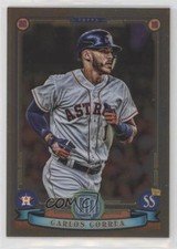 2019 Topps Gypsy Queen Chrome Carlos Correa #63 0bg1