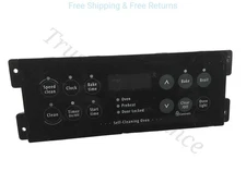 OEM Genuine Frigidaire Range Control Board 316418306 with Touchpad Black