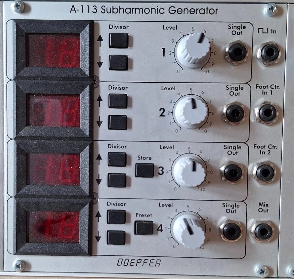 Doepfer Subharmonischen Generator /Subharmonic Generator - wie neu/ like new