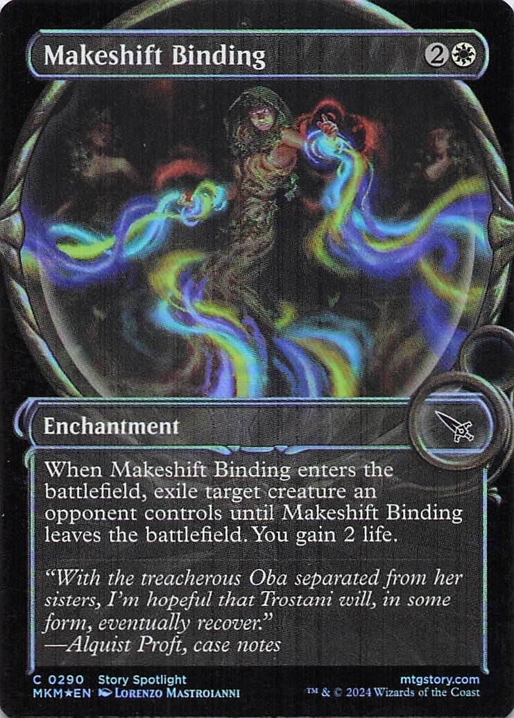 Makeshift Binding (Showcase) Murders at Karlov Manor Foil