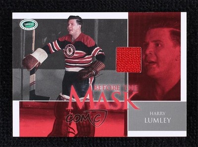 2003-04 ITG Parkhurst Rookie Before the Mask Harry Lumley #BTM-3 HOF c6q
