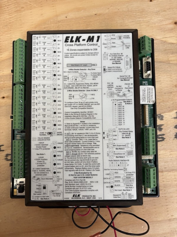ELK ELK-M1 Cross Platform Alarm Control Panel Main Board