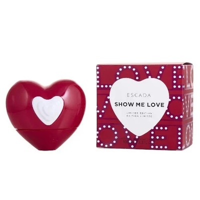SHOW ME LOVE LIMITED EDITION-ESCADA-WOMEN-EDT-SPR-3.3 OZ-100 ML-AUTHENTIC-FRANCE
