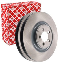 2X FEBI BREMSSCHEIBEN Ø355mm VORNE PASSEND FÜR JAGUAR F-TYPE S-TYPE XF XJ XK