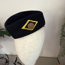 Girl Guides Vintage Blue Beret Hat 1960s/70s