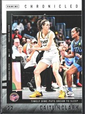 Caitlin Clark Basketball Card 2025 Panini Chronicled #31 Indiana Fever