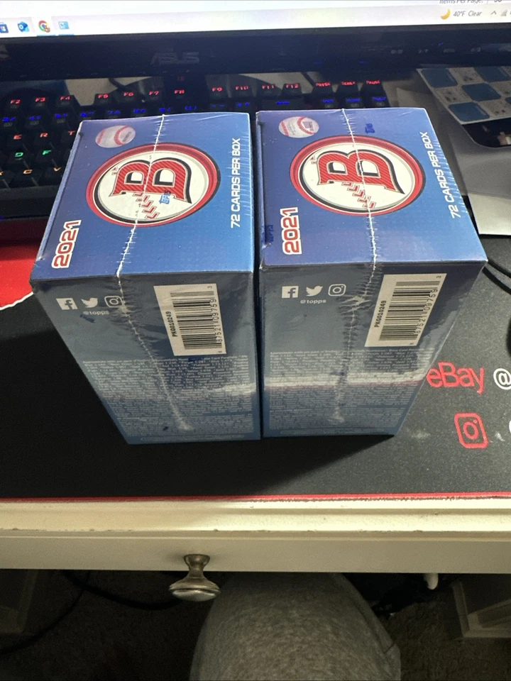 2021 Bowman Baseball Blaster Box - Factory Sealed Lot (2) - Image 3 of 4