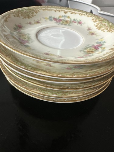 Noritake N128 Cup & Saucer 453402 4 Cups 5 Saucers - Picture 8 of 9