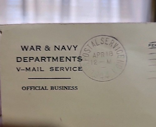 POSTAL HISTORY - ILLUSTRATED V-MAIL Envelope - Picture 4 of 5