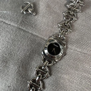 Montre bracelet GUCCI Horsebit 6400L quartz argenté occasion