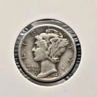 1942-D Mercury Dime 90% Silver US Mint Denver