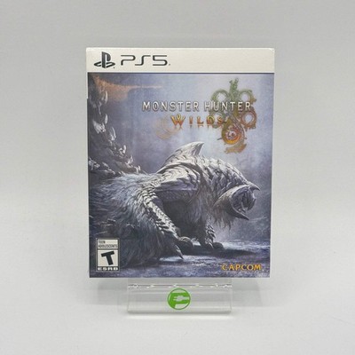 New Monster Hunter Wilds [Steelbook Edition] (Sony PlayStation 5 PS5, 2025)