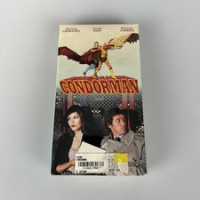 Condorman 1981 VHS Disney Tape Action Comedy Family Retro 80s Vintage Sealed Condorman 1981 VHS Disney Tape Action Comedy Family Retro 80s Vintage Sealed