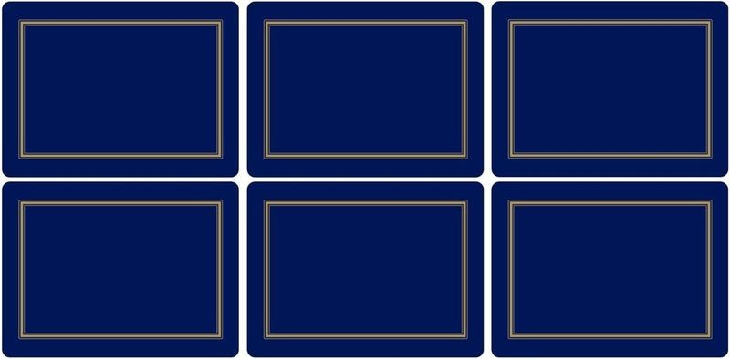 Pimpernel Classic Midnight protection table anti tache chaleur lot 6