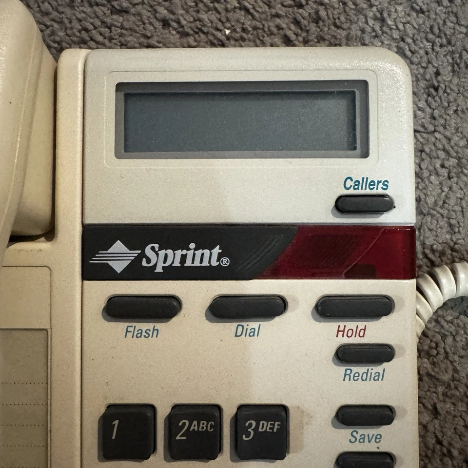 Teléfono de identificación de llamadas vintage Sprint Northern Telecom Maestro 1500CW ALLTEL PROBADO Foto 2 de 4