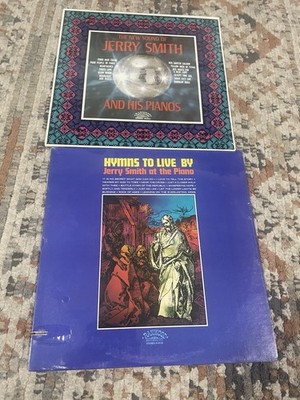 JERRY SMITH LOT OF 2 LP'S BOTH LISTED BOTH NEW AND SEALED UP ON RAINWOOD LABEL