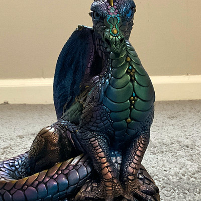 Vintage 1986 Windstone Editions Dragon Statue Collectible Figurine
