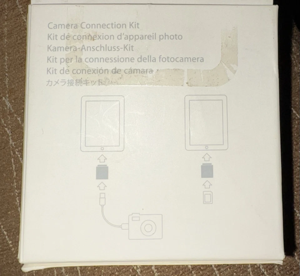 Genuine Apple iPad Camera Connection Kit 30 Pin A1362 A1358 MC531ZM/A New. - Image 3 of 4