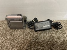 Sony Handycam DCR-HC40 Mini DV Camcorder With Power Adapter - NO BATTERY - Works