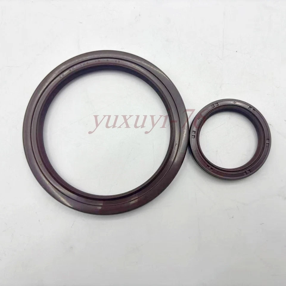OEM Oil Pump Front & Rear Main Crank Seal For HONDA ACURA B-Series DOHC VTEC US - Изображение 4 из 4