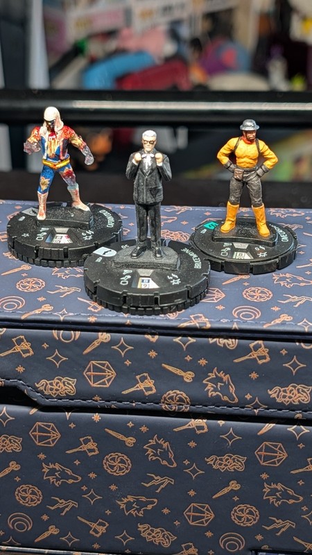 Custom Heroclix DC Earth-3 Lot *3 Miniatures*