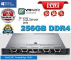 Dell PowerEdge R640 2x Platinum 8160 2.10Ghz 48-Core 256GB DDR4 H740P 3.84TB SSD