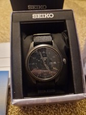 Orologio Seiko 5 Military Automatico SRPJ11K1 Stealth 4R36-10A0