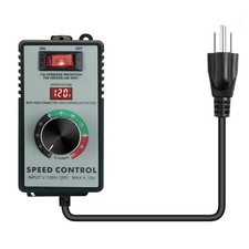 Good Quality AC Motor Speed Controller 120V with LED Voltage Display for Fans