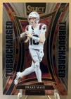 2024 Panini Select - Turbocharged Drake Maye #24 (RC) Patriots Rookie