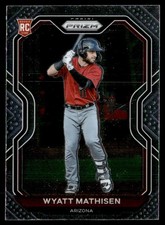 2021 Panini Prizm Wyatt Mathisen Rookie Arizona Diamondbacks #84