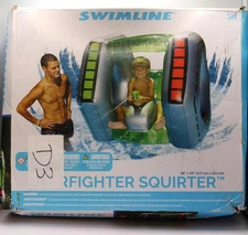 Swimline 42" Round Christmas Wreath Inflatable Pool Toy Float Ring New in Box