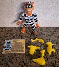 Rare Tmnt Scratch The Cat Bootleg KO Mexico Accessories & Portrait File Card