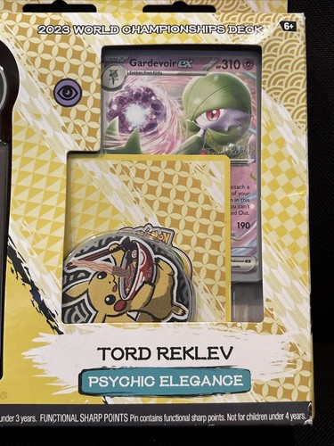 POKÉMON TCG World Championships 2023 Deck – Tord Reklev Psycho Elegance Sealed - Picture 4 of 5