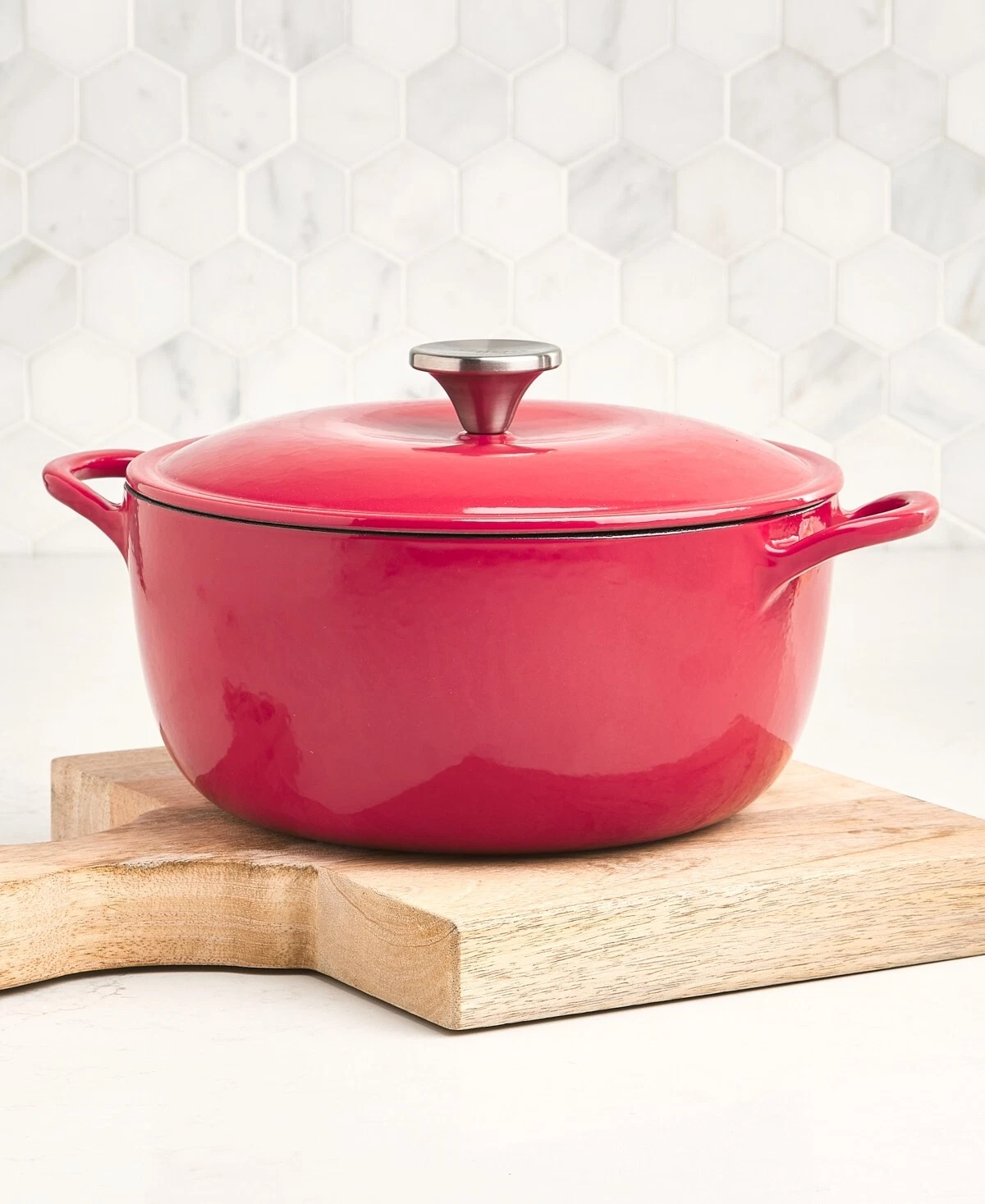The Cellar Enameled cast iron Dutch Oven 4-qt. round casserole
Opens in a new window or tab
