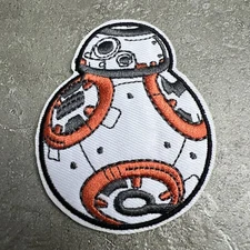 🔥QUALITY Star Wars BB8 Embroidered Iron On Patch Droid Robot Character Movie