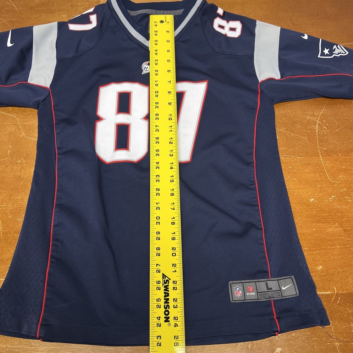 Maillot Patriots Rob Gronkowski #87 Signé - Certifié BAS COA