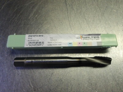 Walter M10 6HX 3 Flute HSS-E Machine Tap 0.394'' Shank 20410T2-M10 (LOC2865B)