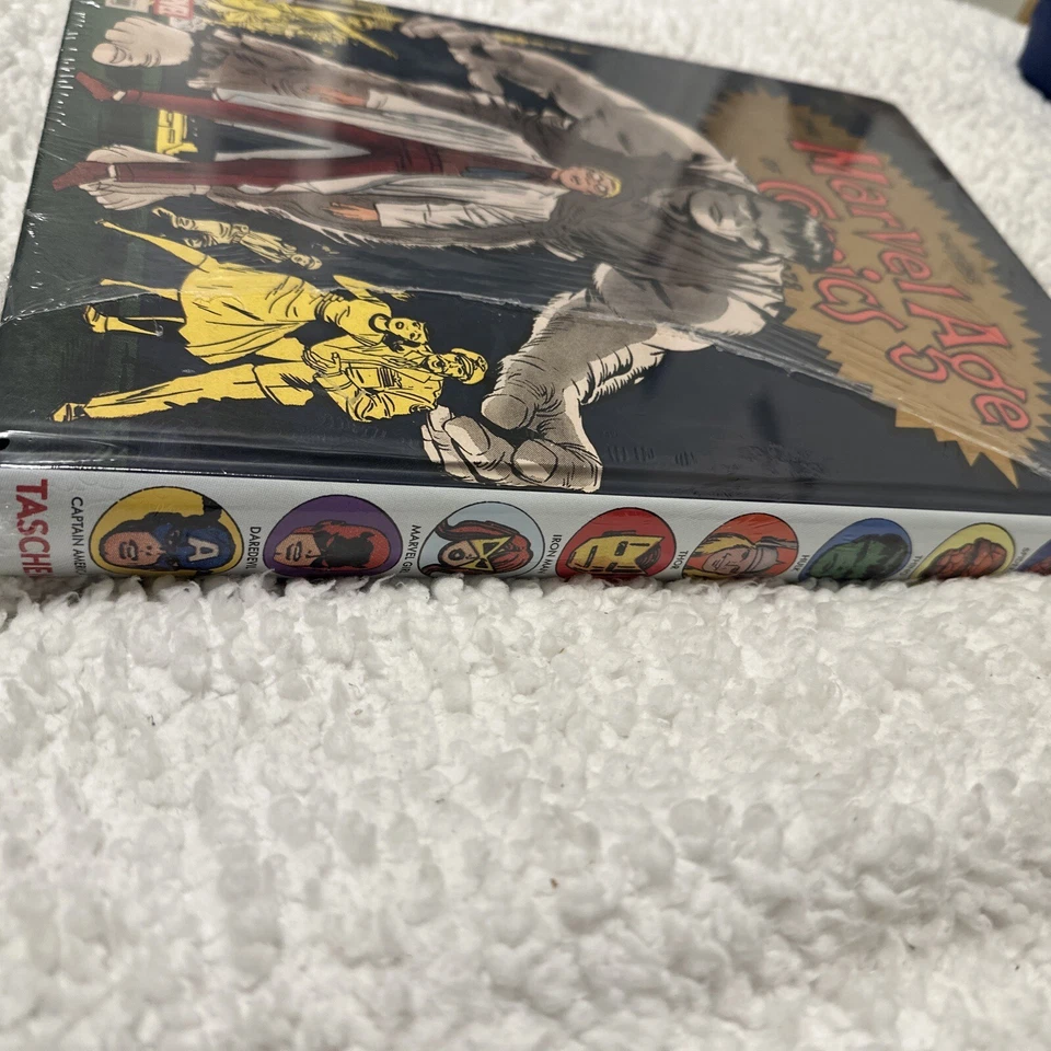 The Marvel Age of Comics 1961-1978 by Roy Thomas HC TASCHEN New Comic Book VTG - Image 3 of 4