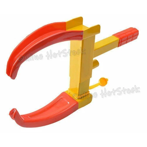 Wheel Lock Clamp Heavy Duty Anti-theft For Vehicle Car Trailer Clamp with 2 Keys - Picture 4 of 9