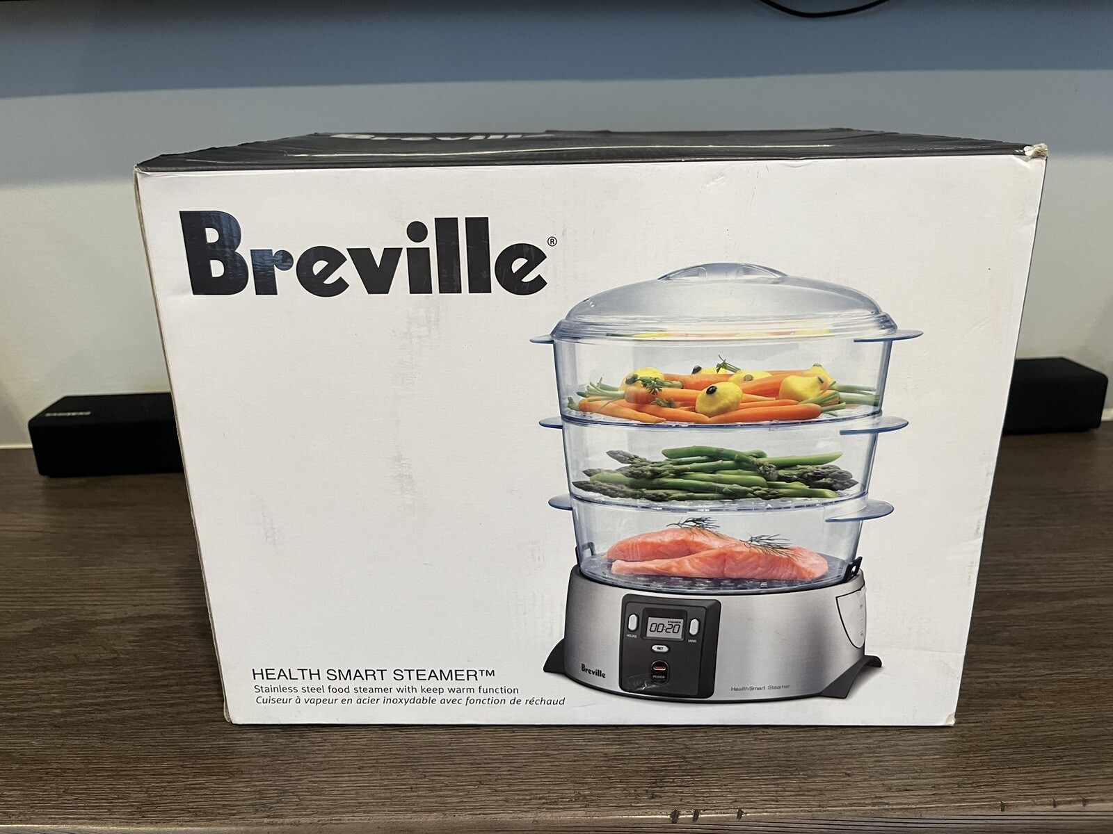 Breville Health Smart Digital Food Steamer BFS600XL New Open Box Sealed eBay