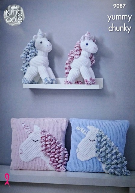 unicorn cushion pattern