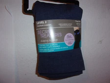 NEW SECRET TREASURES CONTROL TOP LEVEL 2   DENIM BLUE SHAPING CAPRI LEGGINGS