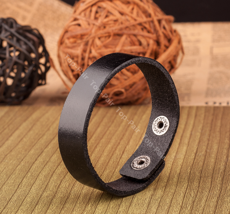 Jstyle Braided Leather Bracelets for Men Women Steel Clasp Woven Jstyle Braided Leather Bracelets for Men Women Steel Clasp Woven