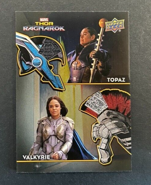 marvel allure ヴァルキュリー　サインカード marvel サインカード Upper deck marvel サイン カード ミリ25 UPPER