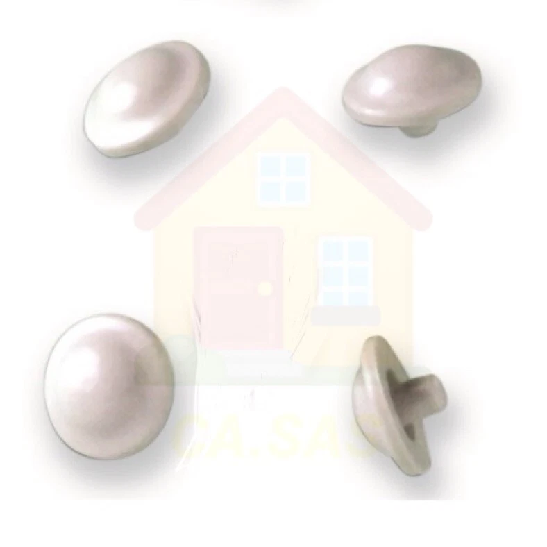 4 Pz. PARACOLPI COPRIVASO TIPO IDEAL STANDARD SEDILE WC GOMMINI COPRI-WATER KIT - Immagine 2 di 3